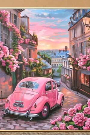 سيارة في شوارع المدينة