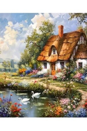 بيت على البحيرة