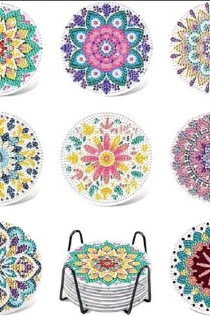 Mandala Diamond Painting Coasters