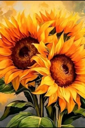 Sunflowers - DIY Craft Project 40*40