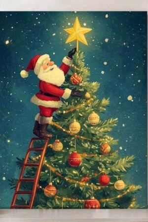 Santa Claus Christmas - DIY Craft Project 30*40