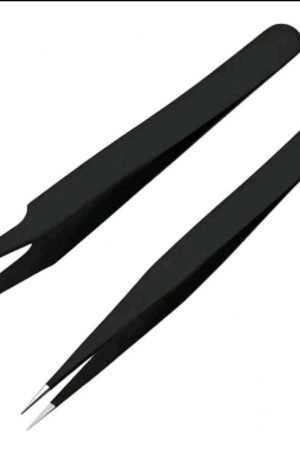 Black Stainless Steel Tweezers