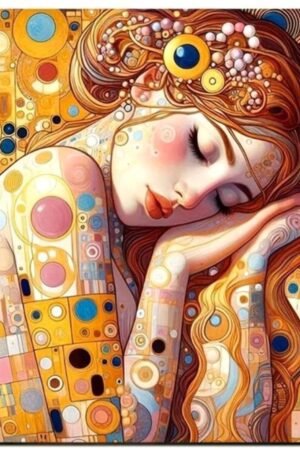 Golden Woman - DIY Craft Project 40*40