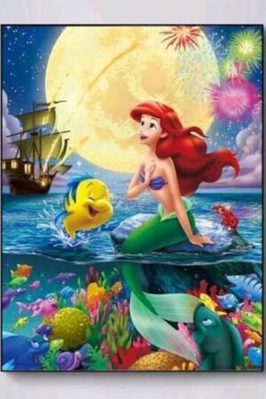 Little Mermaid - DIY Craft Project 30*40