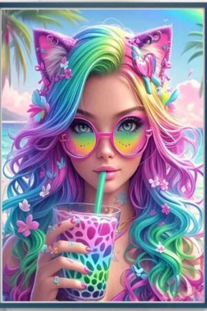 Colorful design - DIY Craft Project 30*40