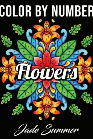 Color By Number Flowers