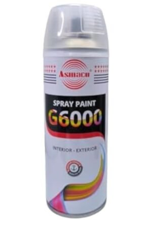 G6000 Clear Acrylic Spray Paint - 400 ml (Clear Coat)