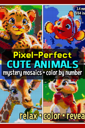 Pixel-perfect Cute Animals