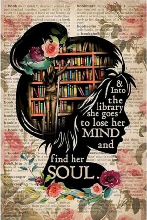 Mind Full Of Books- DIY Craft Project 40*50