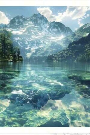 Green Mountains And Rivers