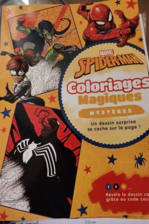 Spiderman coloring book for kids