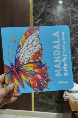 Mandala Butterflies Coloring Book