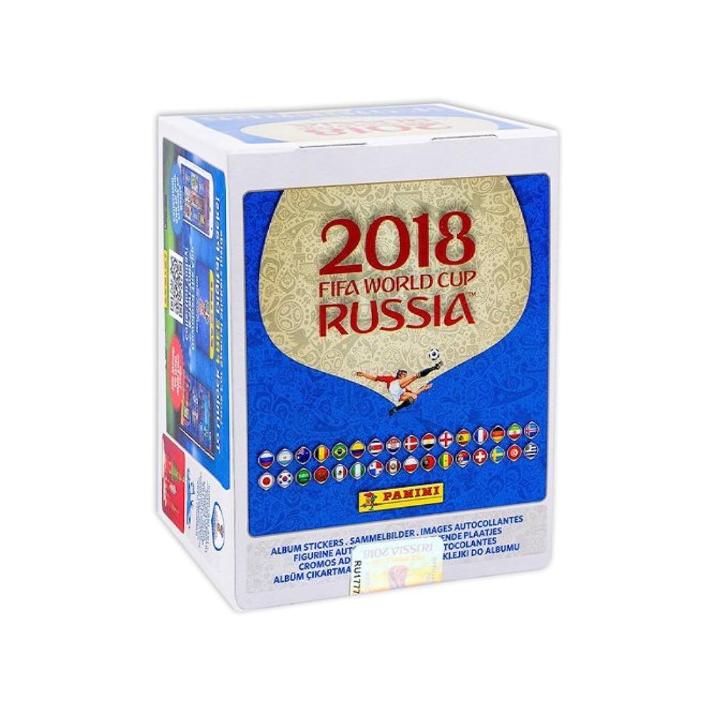 Panini - FIFA World Cup Russia 2018 Sticker Packet Sealed Box