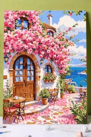Romantic Coastal Floral Cottage