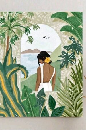 Tropical Woman Art