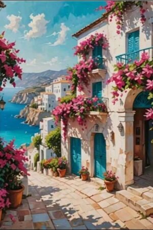 Beach Village Street 40*40