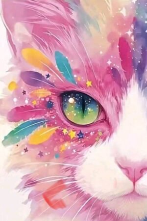 Starry Sky Cat 30*40
