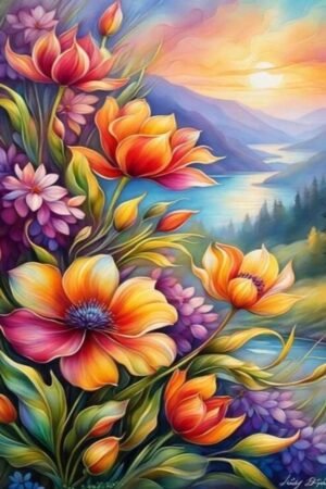 Floral Landscape 40*50
