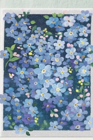Blue Flowers 30*40