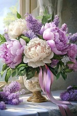Peony Flowers 40*50